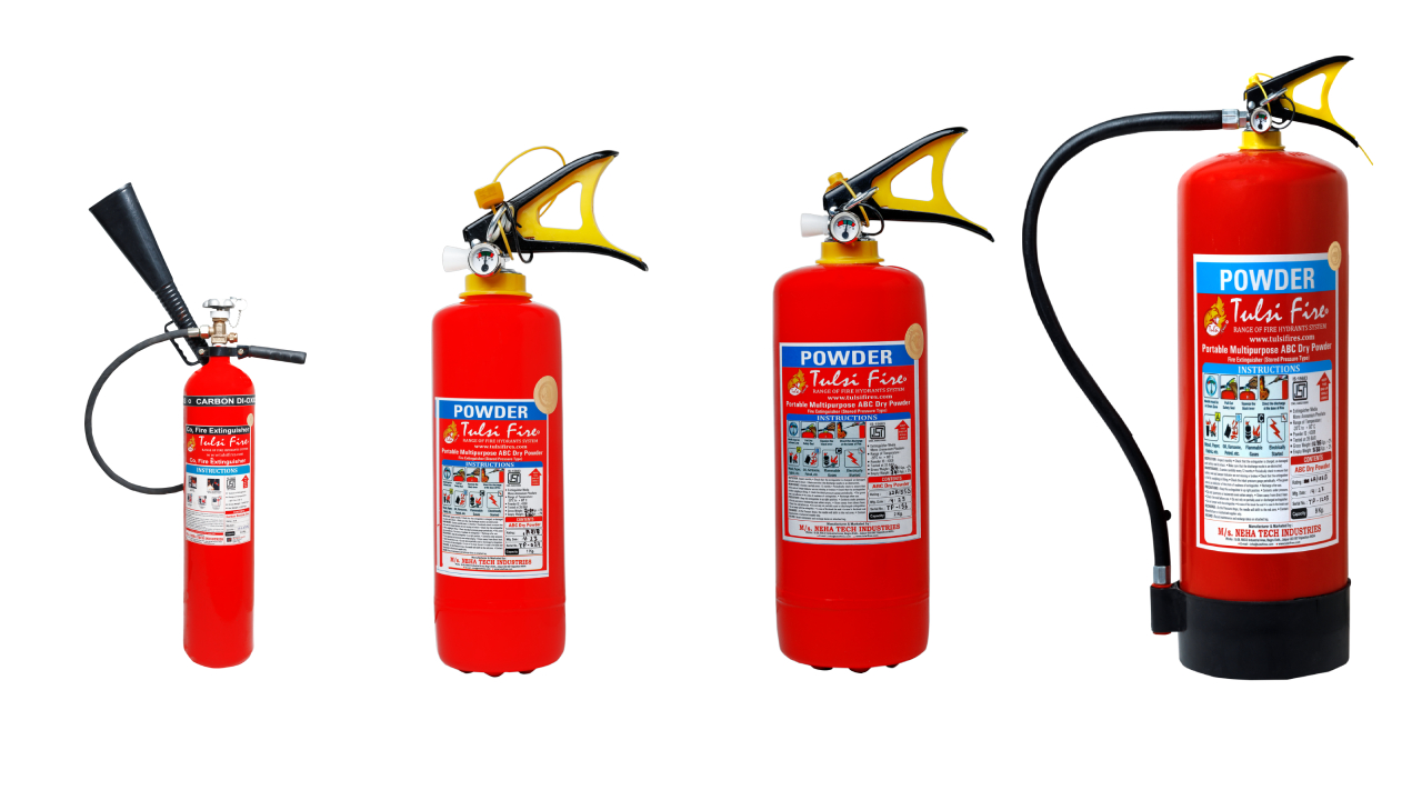 Tulsi Fire Multipurpose Dry Powder Extinguisher (ABC)
